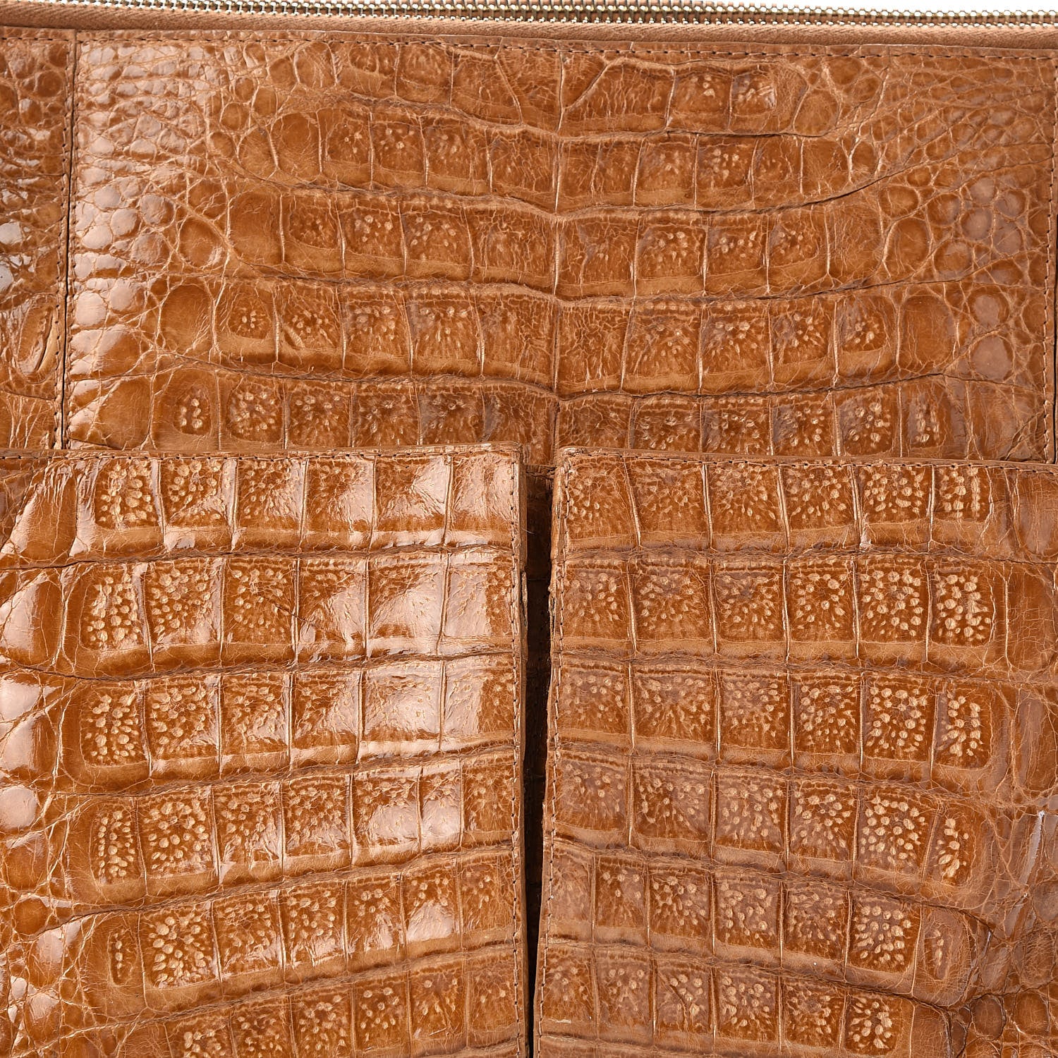 Nancy Gonzalez Crocodile Top Handle Tote Brown 15 of 15