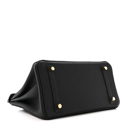 Hermes Togo Birkin 25 Black 4 of 13