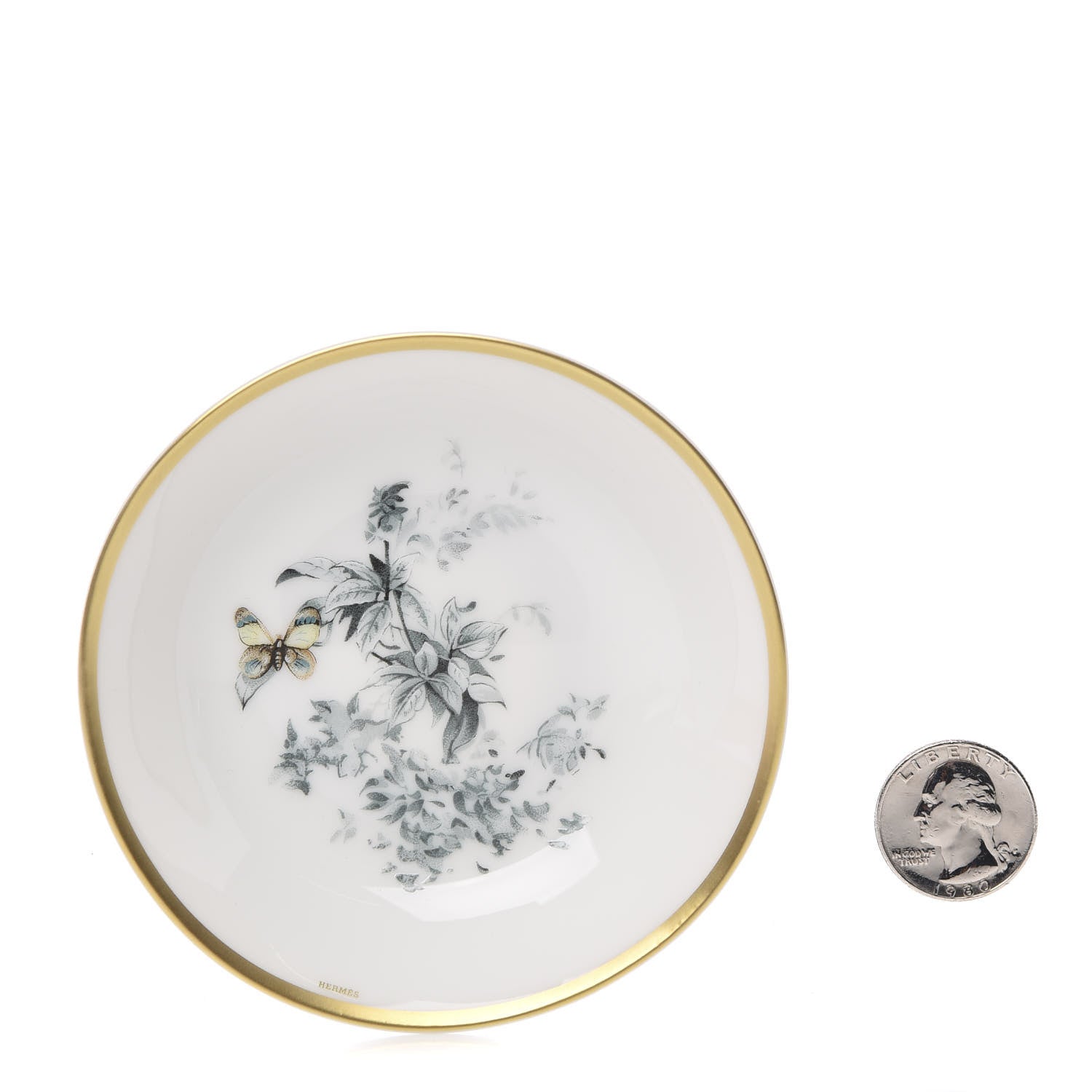 Hermes Porcelain Carnets D'Equateur Soy Dish 2 of 6