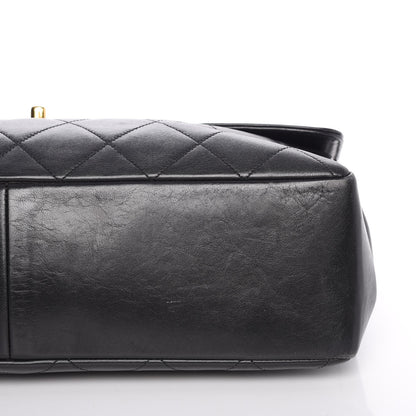 Chanel Lambskin Quilted XL Jumbo Single Flap Black 21 of 21