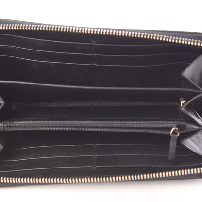 Gucci Guccissima Sukey Zip Around Wallet Black 5 of 11
