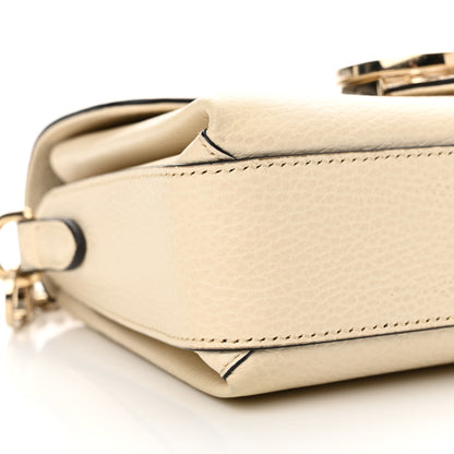 Gucci Dollar Calfskin Interlocking G Crossbody Bag Mystic White 9 of 14