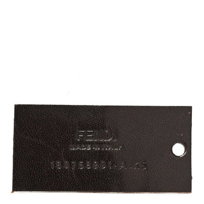Fendi Vitello Liberty F is Fendi Bi-Color Reversible Belt Notturno Nuvola 5 of 7