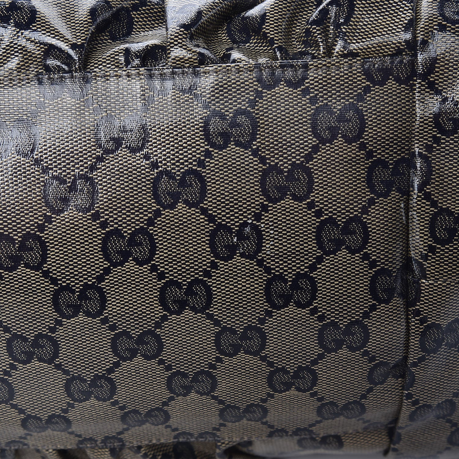 Gucci Crystal Monogram Hysteria Tote Navy Blue 12 of 13
