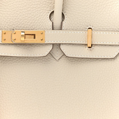 Hermes Togo Birkin 25 Craie 8 of 12