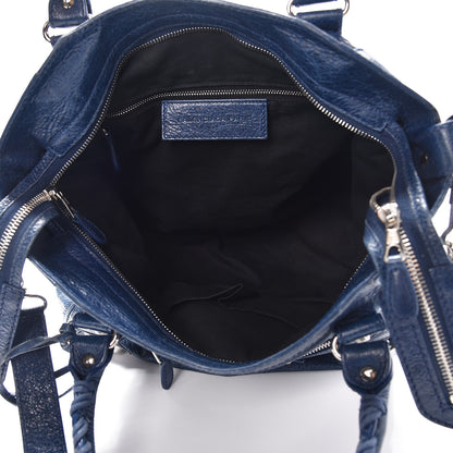 Balenciaga Agneau Giant 12 Silver Hardware Velo Bleu Mineral 6 of 10