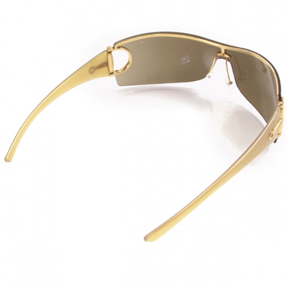 Gold Horsebit Sunglasses with Case