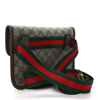 Gucci GG Supreme Monogram Neo Vintage Web Belt Bag Brown 3 of 8