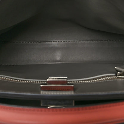 Fendi Vitello Tahiti Burro Large Peekaboo Iconic Essentially Satchel Macaron Foresta 5 of 11