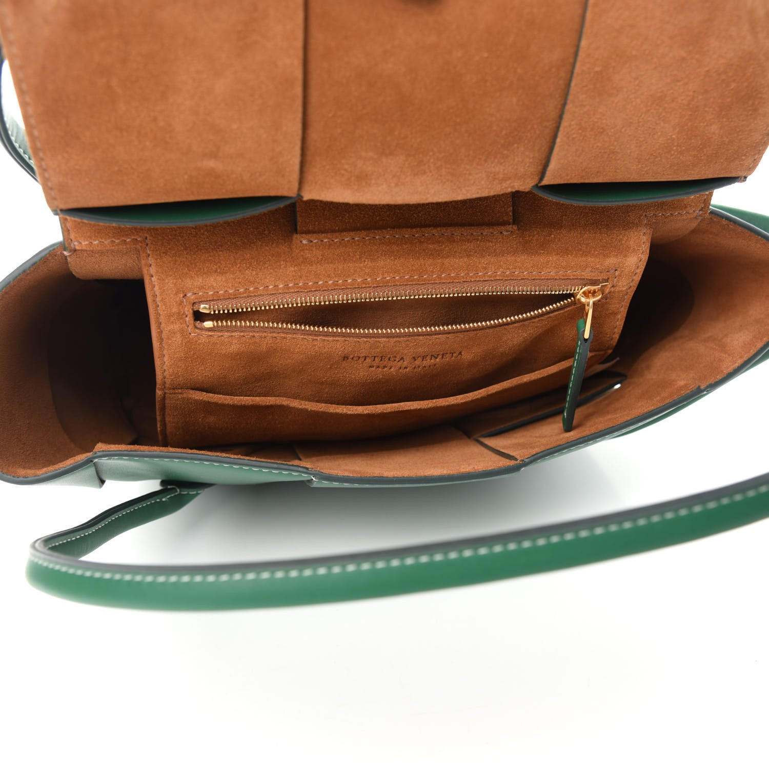 Bottega Veneta French Calfskin Maxi Intrecciato Arco 33 Racing Green 5 of 11