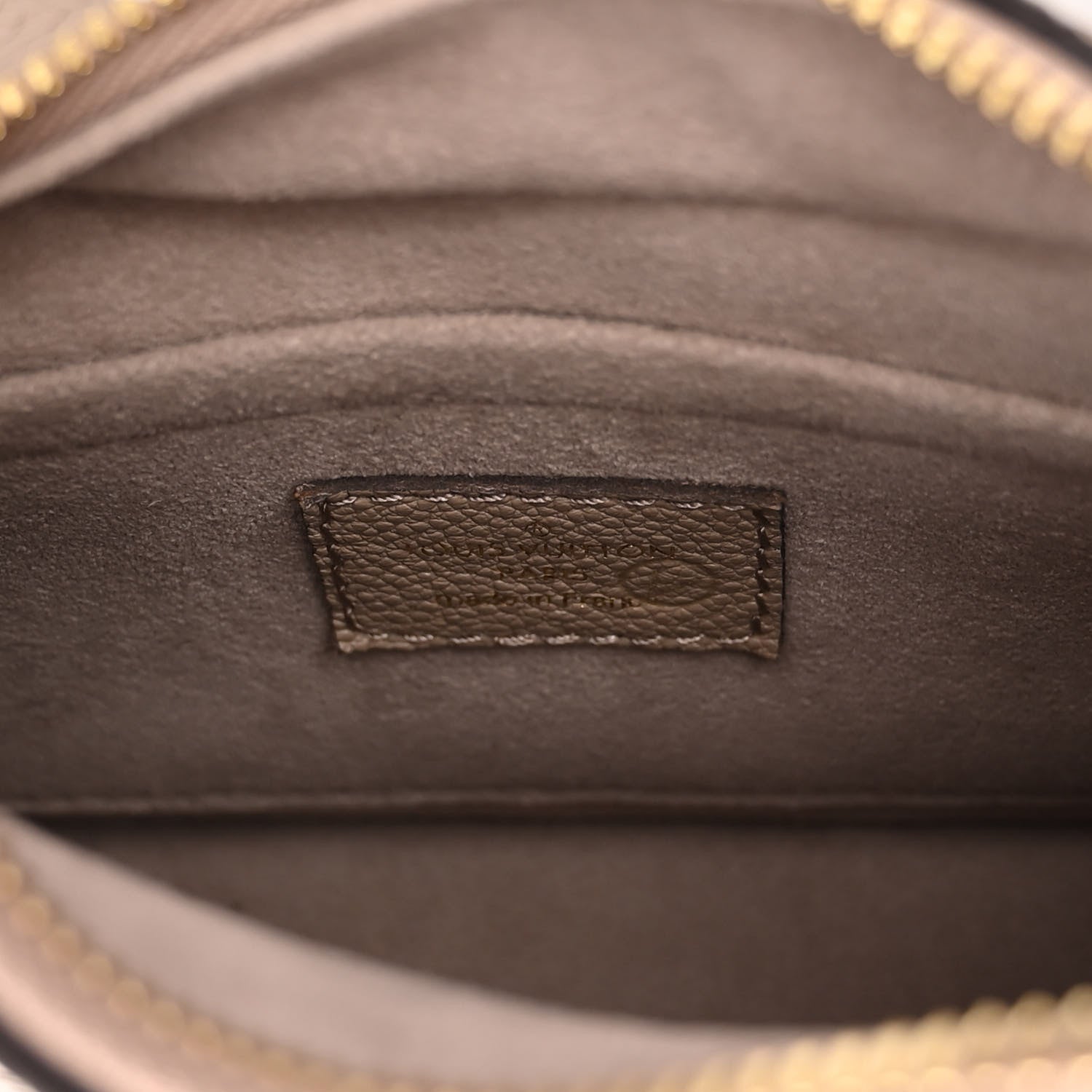 Louis Vuitton Empreinte Monogram Giant Bagatelle NM Tourterelle Creme 6 of 10