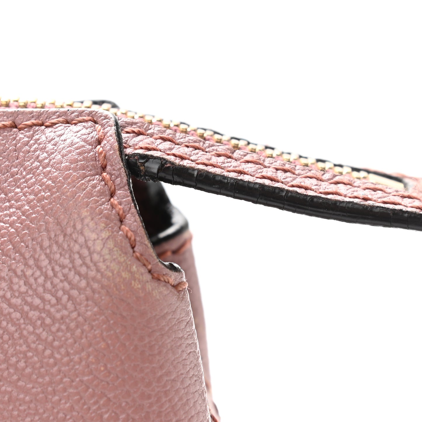 Soft Grain Calfskin Small Helmsley Crossbody Dusty Pink