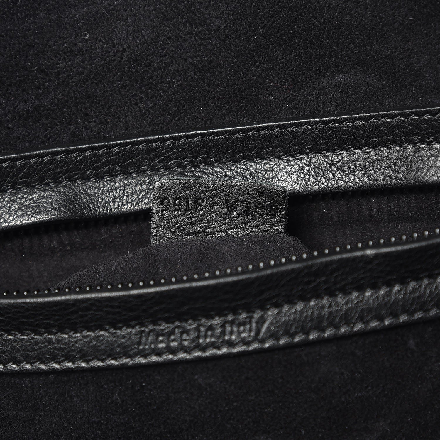 Celine Grained Calfskin Medium Phantom Luggage Black 10 of 12