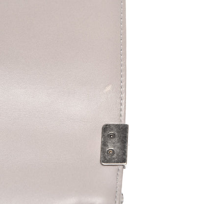 Chanel Lambskin Quilted Large Boy Flap Grey 8 of 8