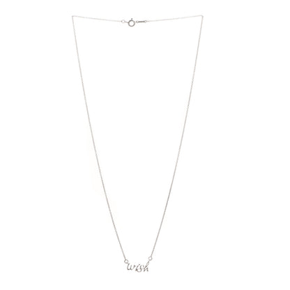 Tiffany Sterling Silver Paloma's Graffiti Wish Pendant Necklace 3 of 5
