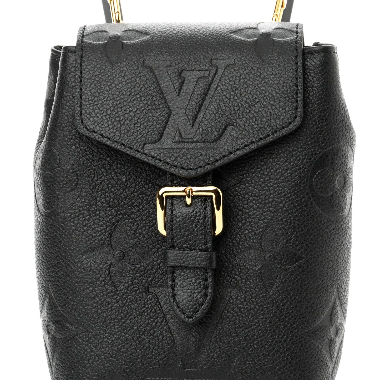 Empreinte Monogram Giant Tiny Backpack Black