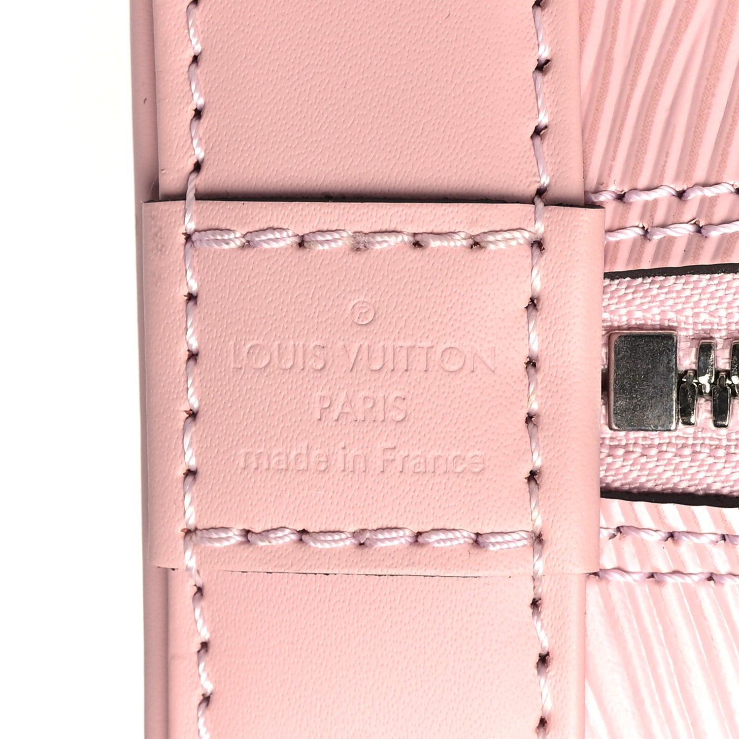 Louis Vuitton Epi Alma BB Rose Ballerine 6 of 10
