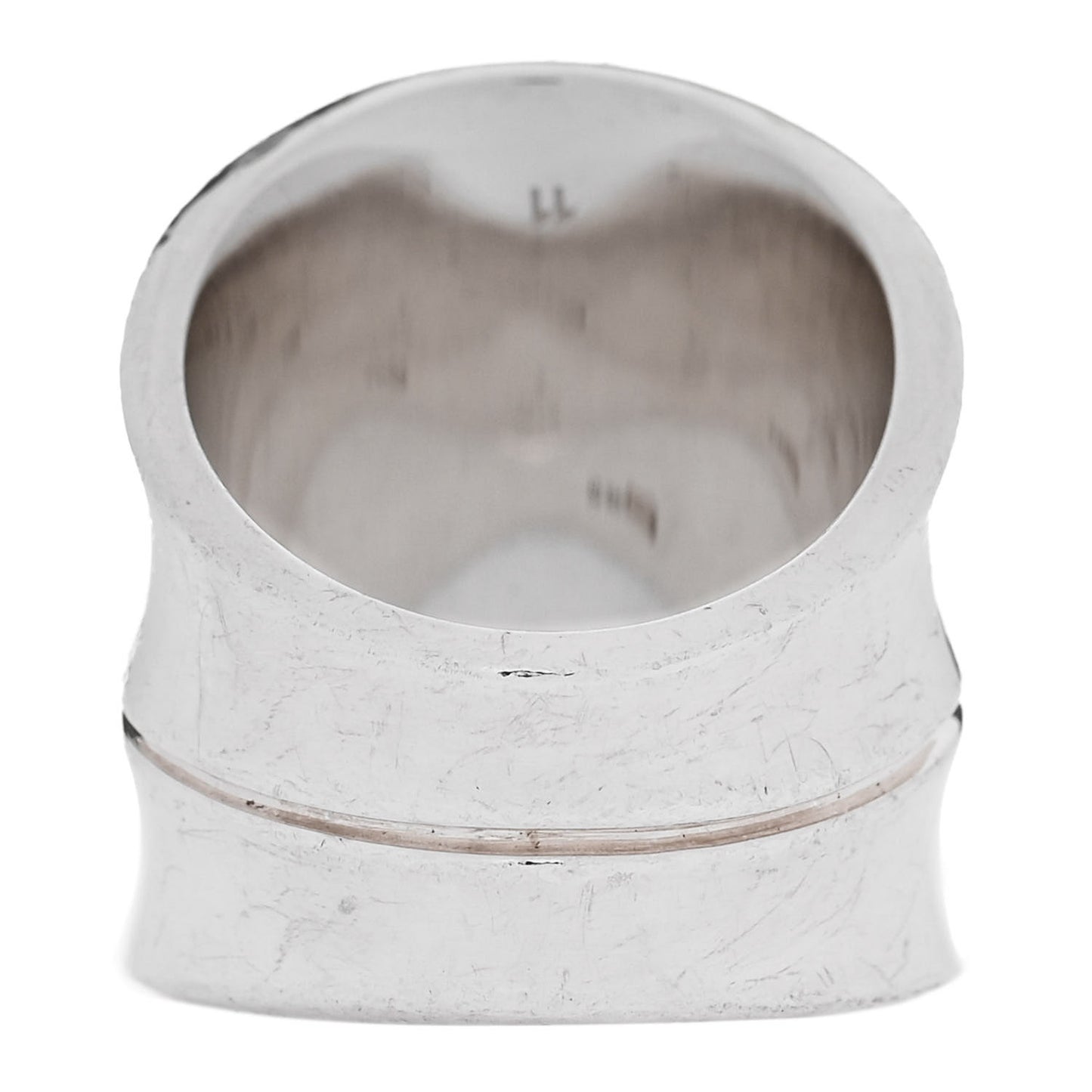 Sterling Silver Bamboo Ring 51 5.75