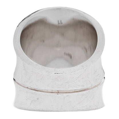 Gucci Sterling Silver Bamboo Ring 51 5.75 3 of 6