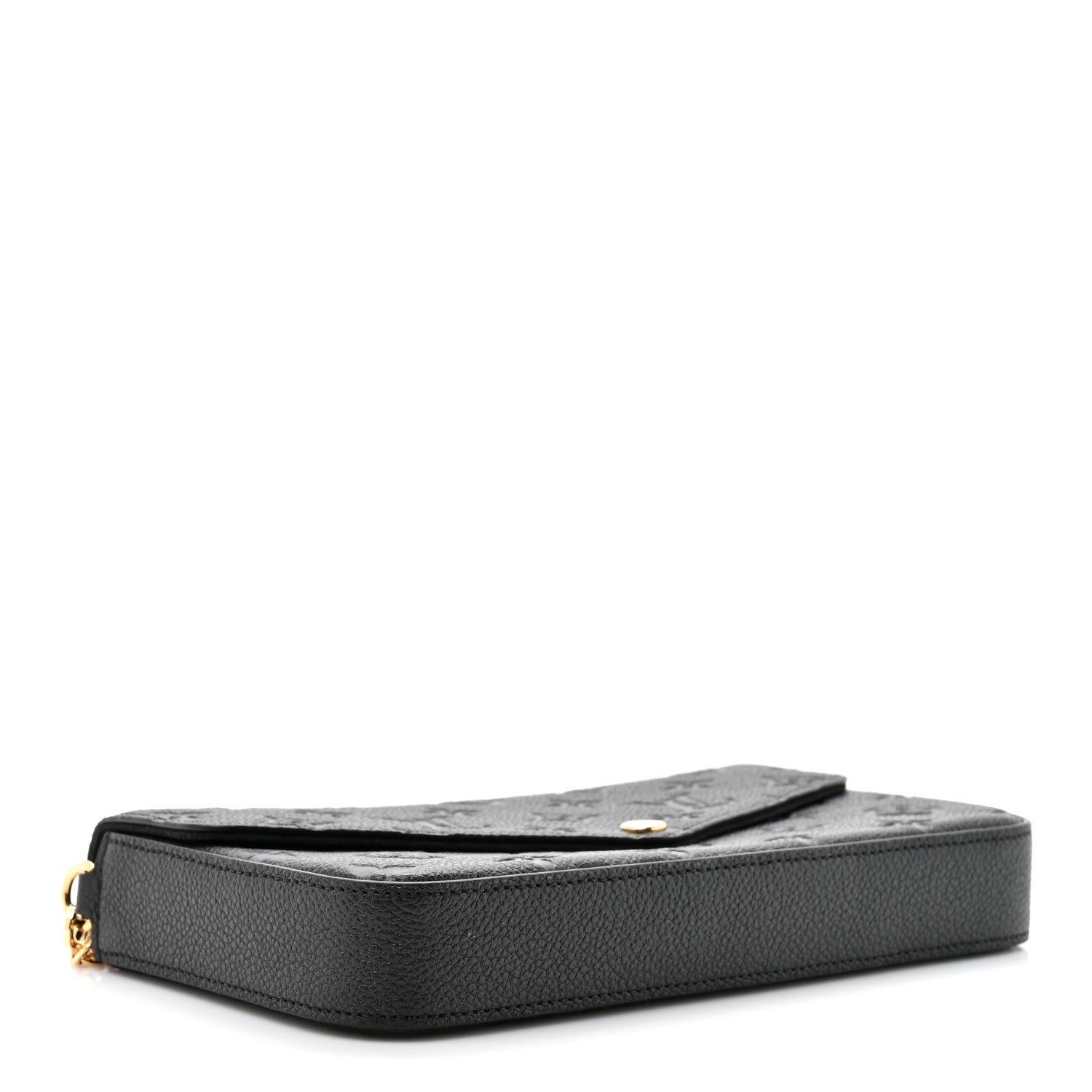 Louis Vuitton Empreinte Pochette Felicie Chain Wallet Black 5 of 10