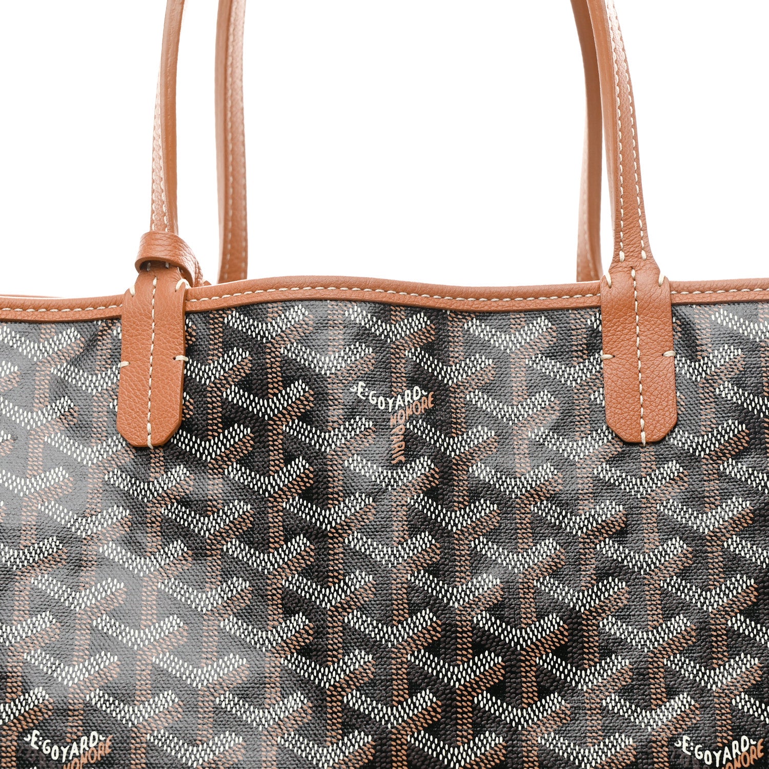 Goyard Goyardine Saint Louis PM Black Gold 10 of 12