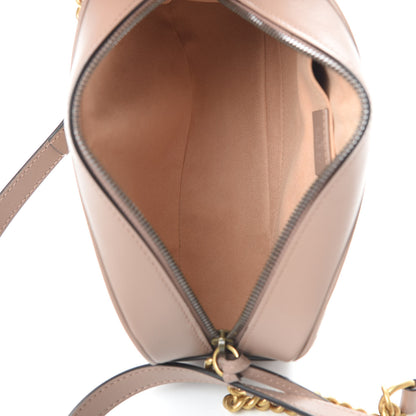 Gucci Calfskin Matelasse Small GG Marmont Chain Shoulder Bag Porcelain Rose 5 of 11
