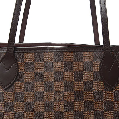 Louis Vuitton Damier Ebene Neo Neverfull MM Rose Ballerine 11 of 11