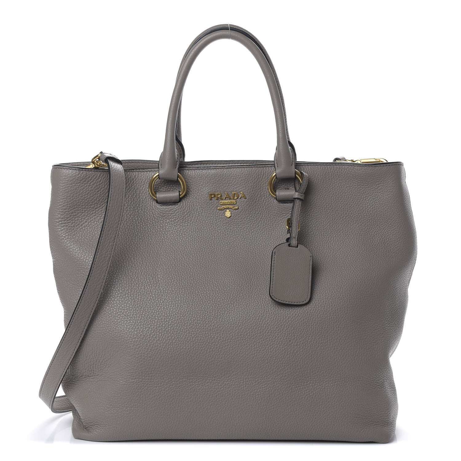 Prada Vitello Phenix Tote Argilla 1 of 9