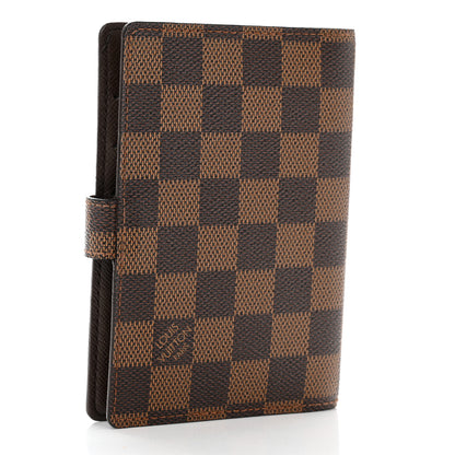 Louis Vuitton Damier Ebene Small Ring Agenda Cover 3 of 8