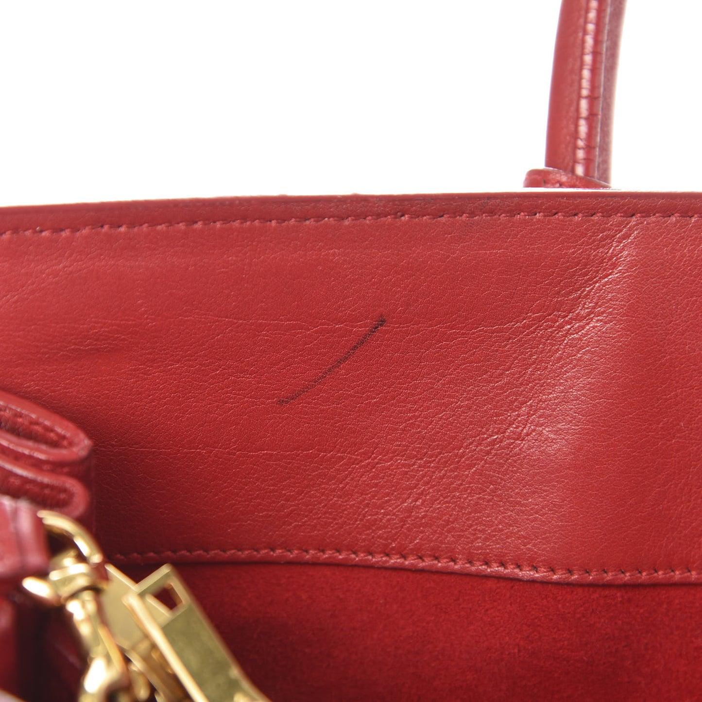 Calfskin Small Sac De Jour Rouge Orient