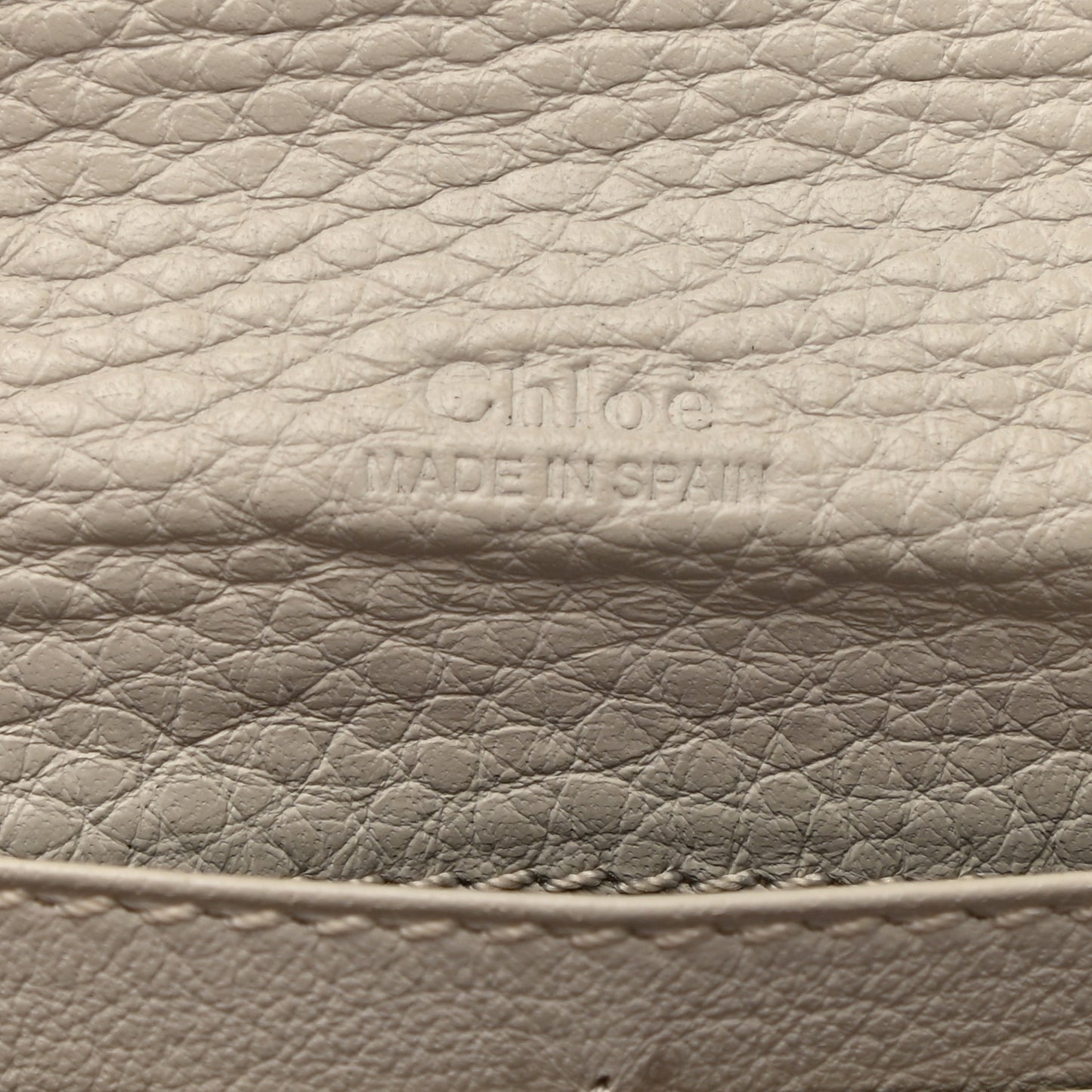 Calfskin Marcie Continental Flap Wallet Dove