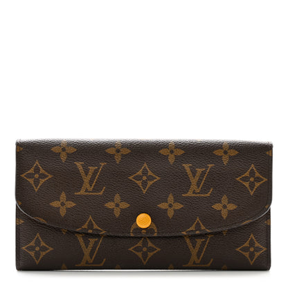 Louis Vuitton Monogram Emilie Wallet Mimosa 1 of 8