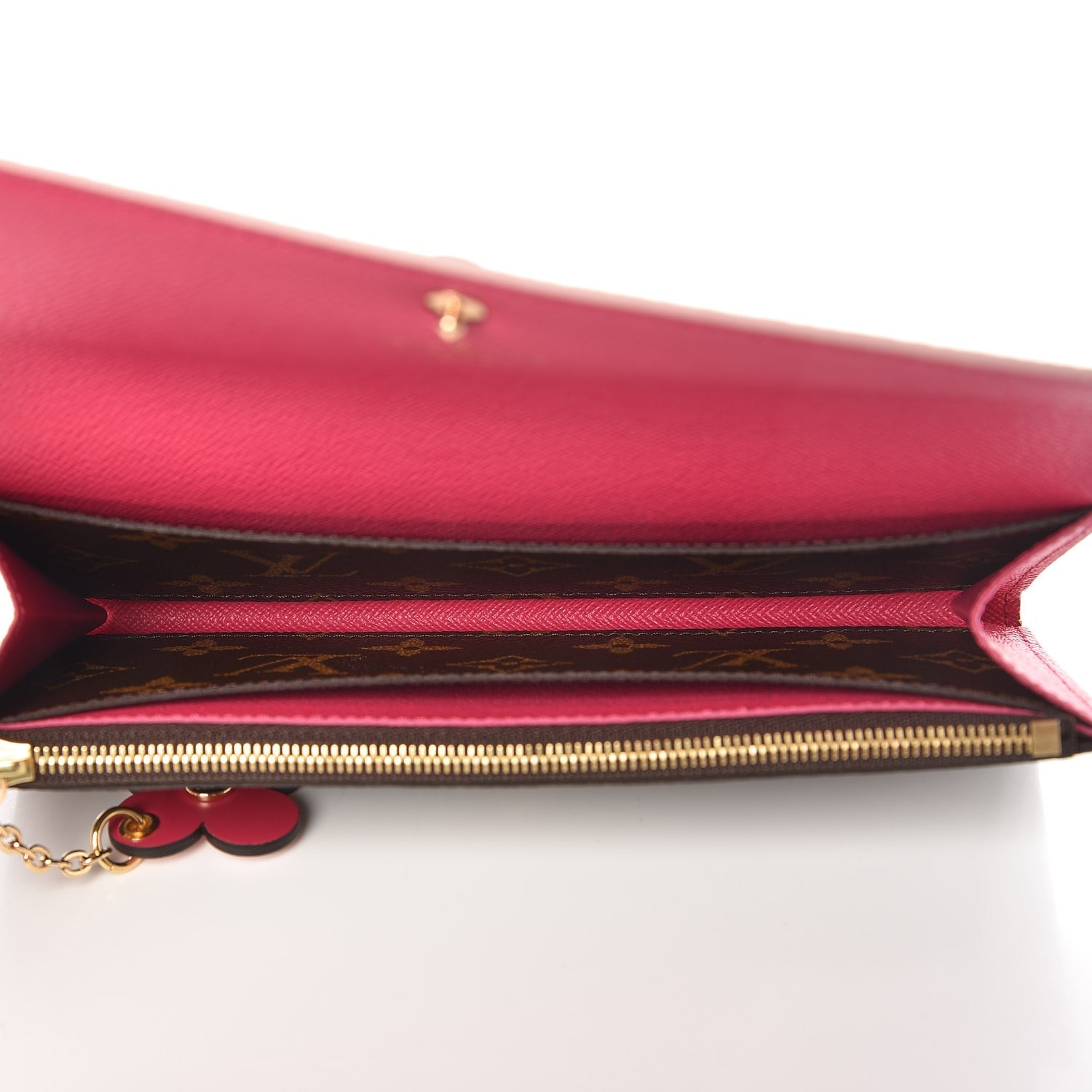 Louis Vuitton Monogram Bloom Flower Emilie Wallet 5 of 7