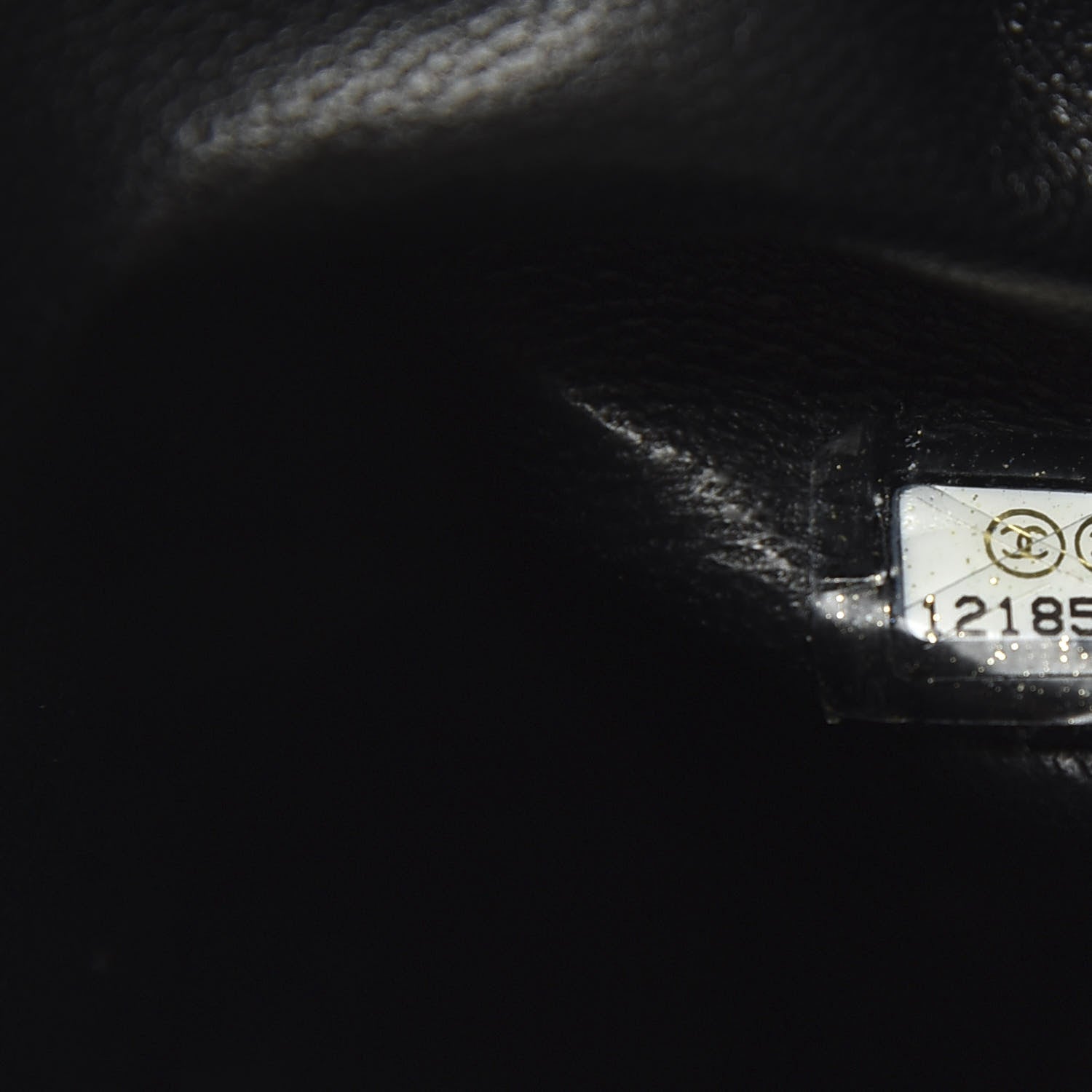 Chanel Caviar Quilted Jumbo Single Flap Black 9 of 11