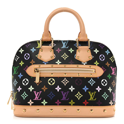 Louis Vuitton Monogram Multicolor Alma Black 1 of 17