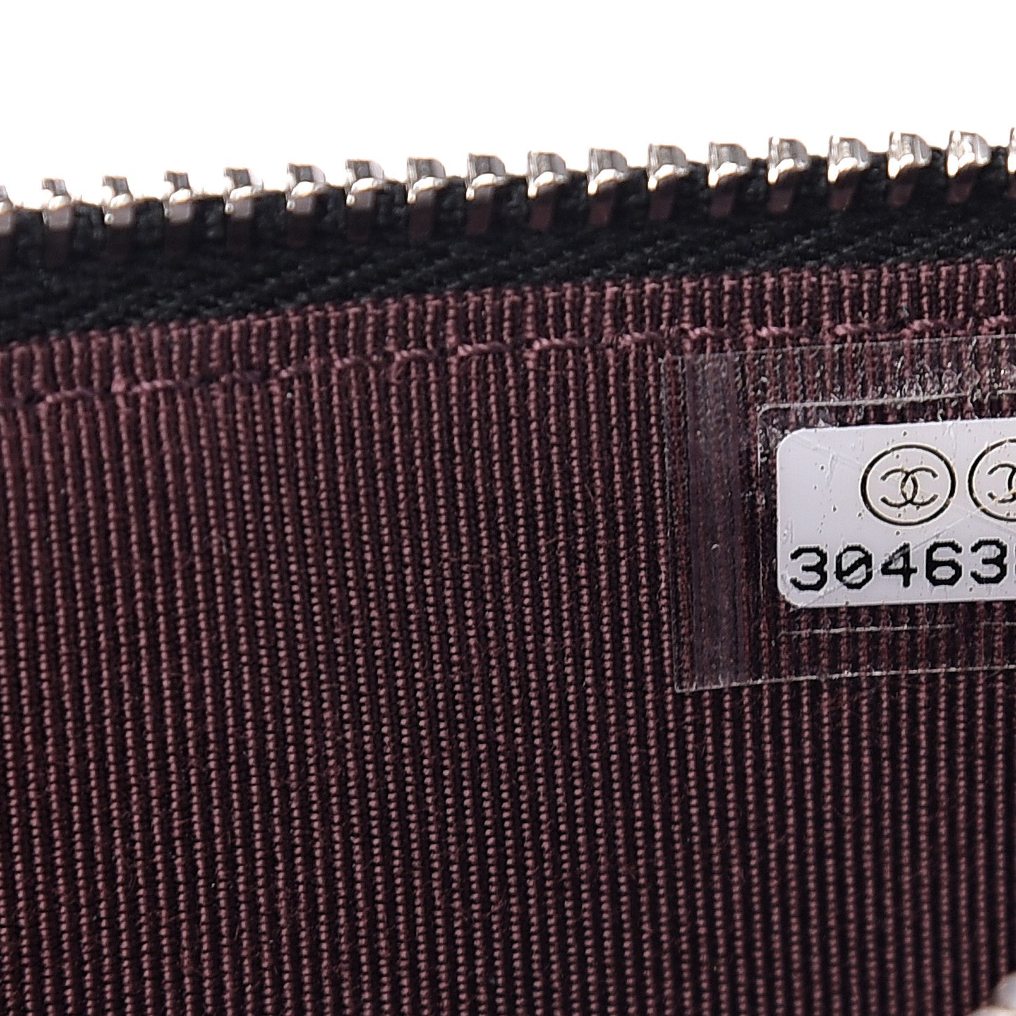 Caviar Quilted Classic Flat Wallet Pouch Black