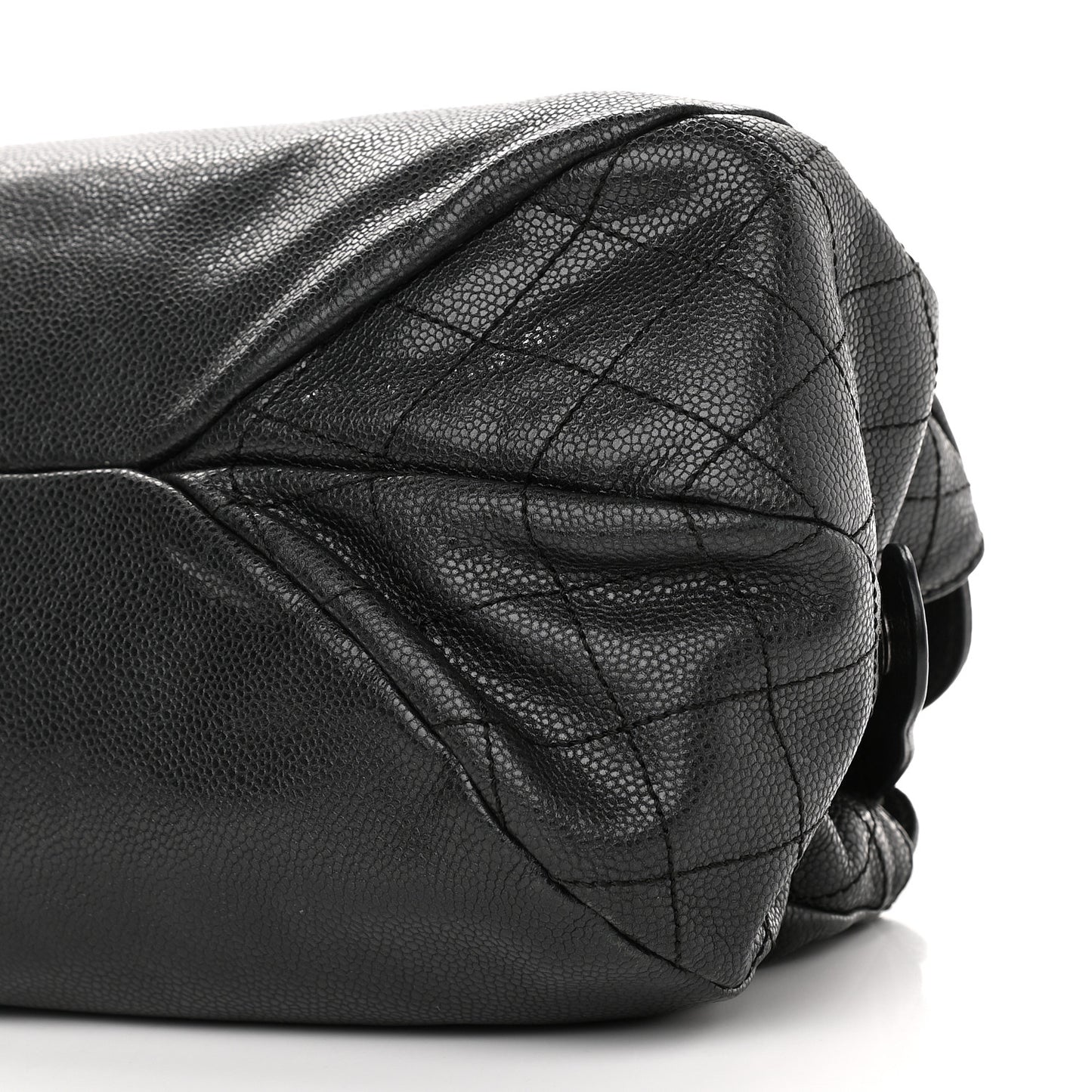 Caviar 31 CC Shoulder Bag Black