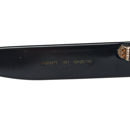 Gucci Acetate Glitter Sunglasses GG0327S Black 6 of 7