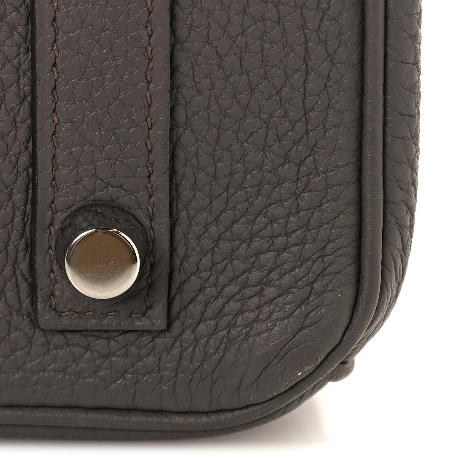 Hermes Togo Birkin 25 Etain 13 of 15