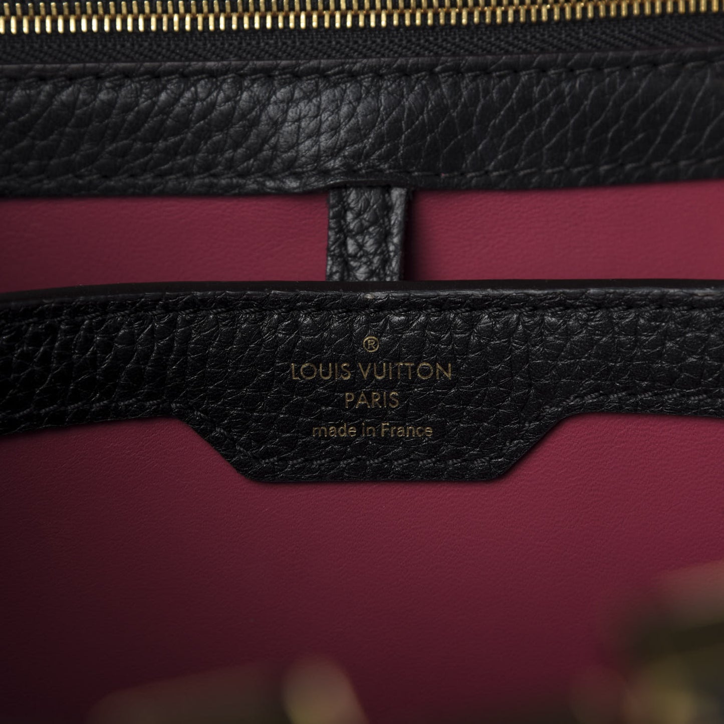 Taurillon Capucines PM Black