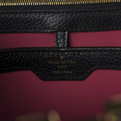 Louis Vuitton Taurillon Capucines PM Black 9 of 9