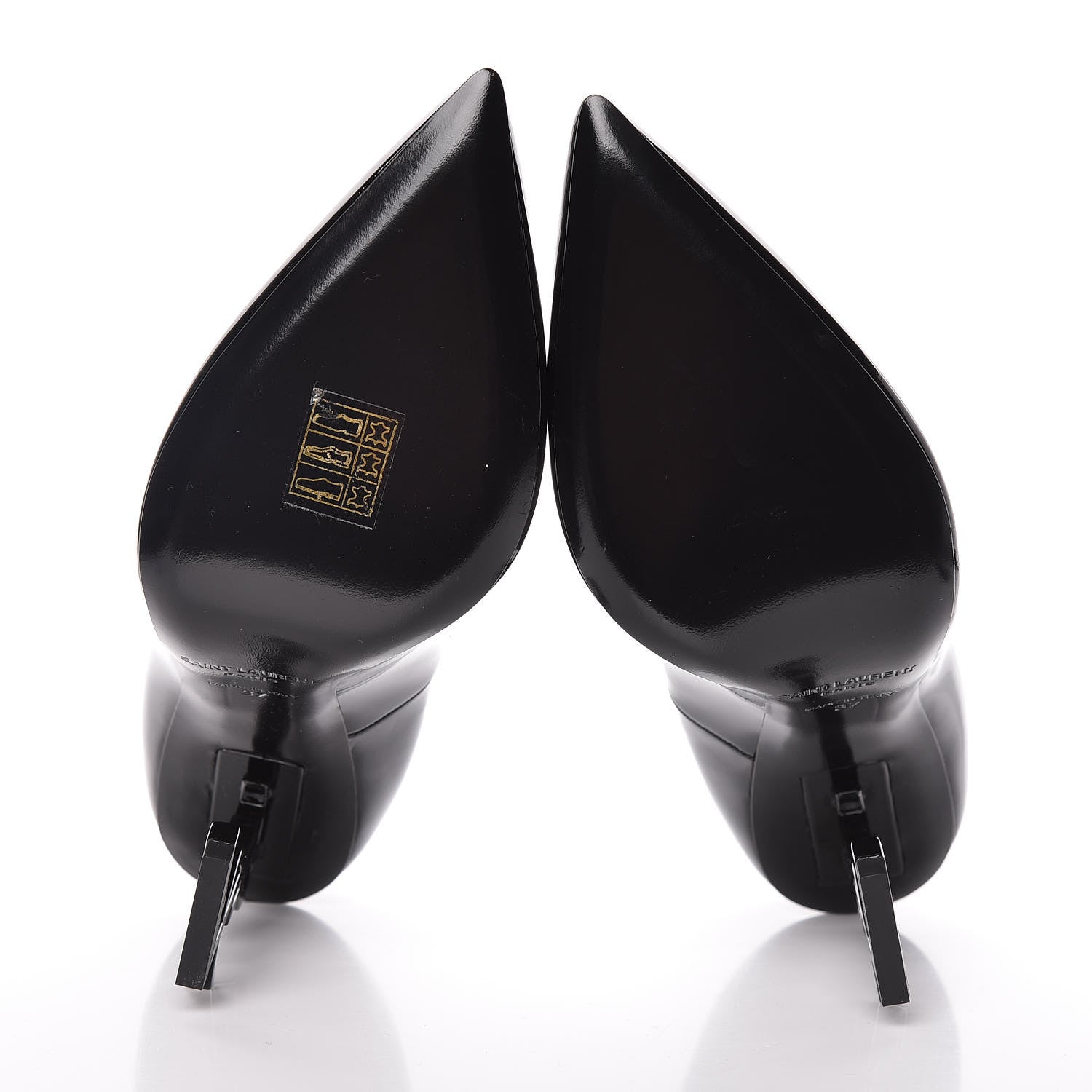 Saint Laurent Patent Opyum 110 Pumps 37 Black 5 of 8