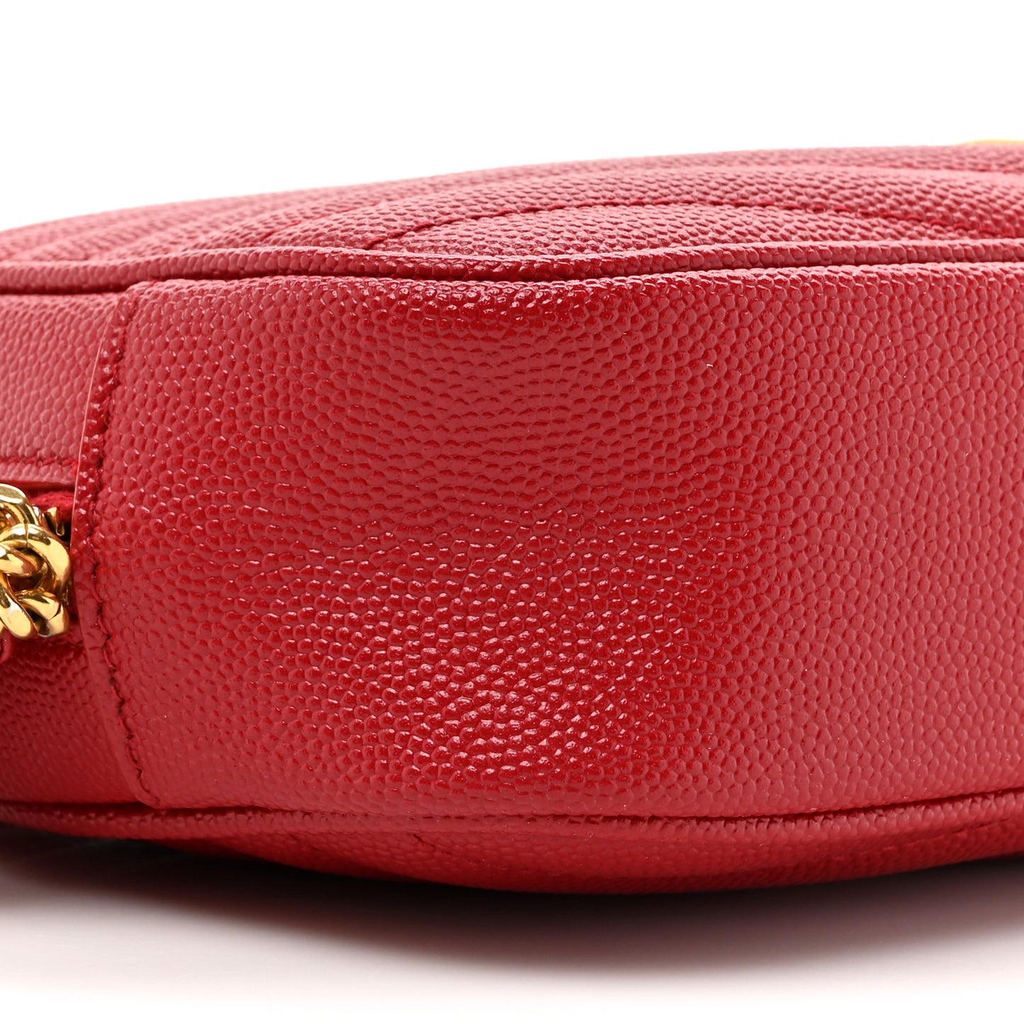 Grain De Poudre Matelasse Monogram Mini Lou Camera Bag Eros Red