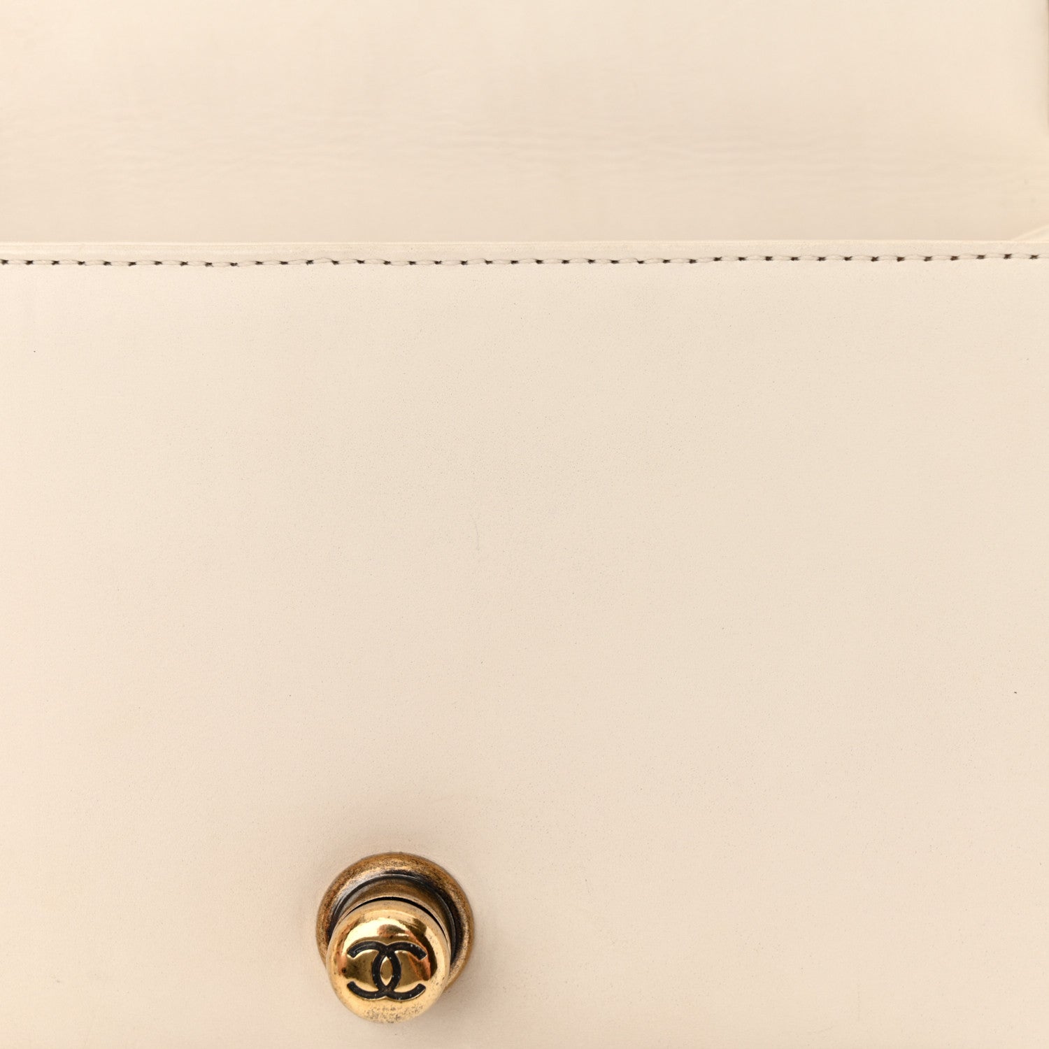 Chanel Glazed Calfskin Small Boy Flap Ivory 12 of 15