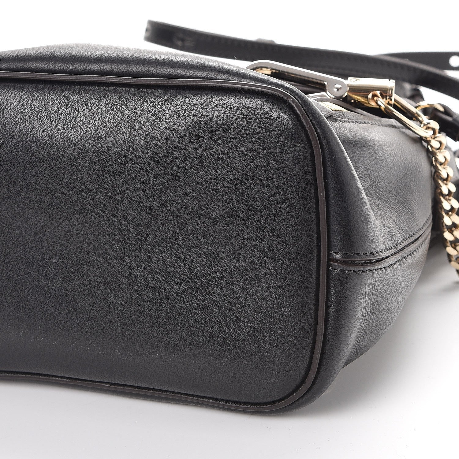 Chloe Suede Calfskin Mini Faye Backpack Black 10 of 10