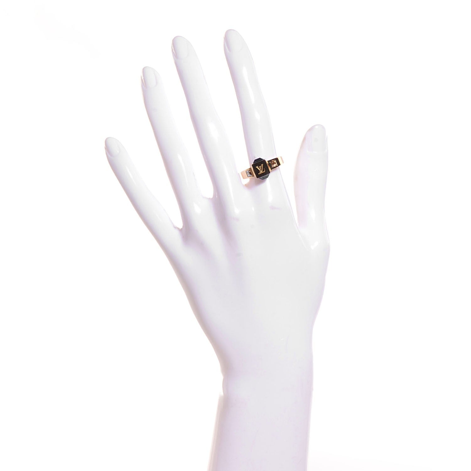 Louis Vuitton Gamble Ring Large 7.5 Azur 2 of 5