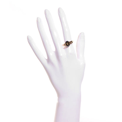 Louis Vuitton Gamble Ring Large 7.5 Azur 2 of 5