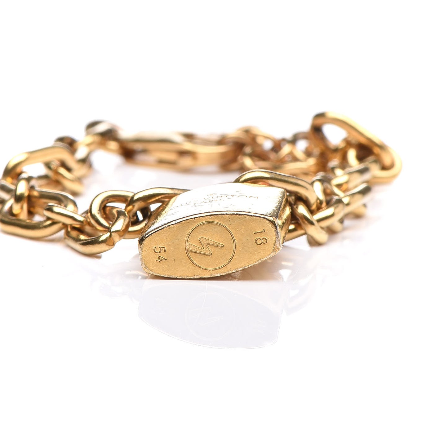 Lock It Bracelet Gold