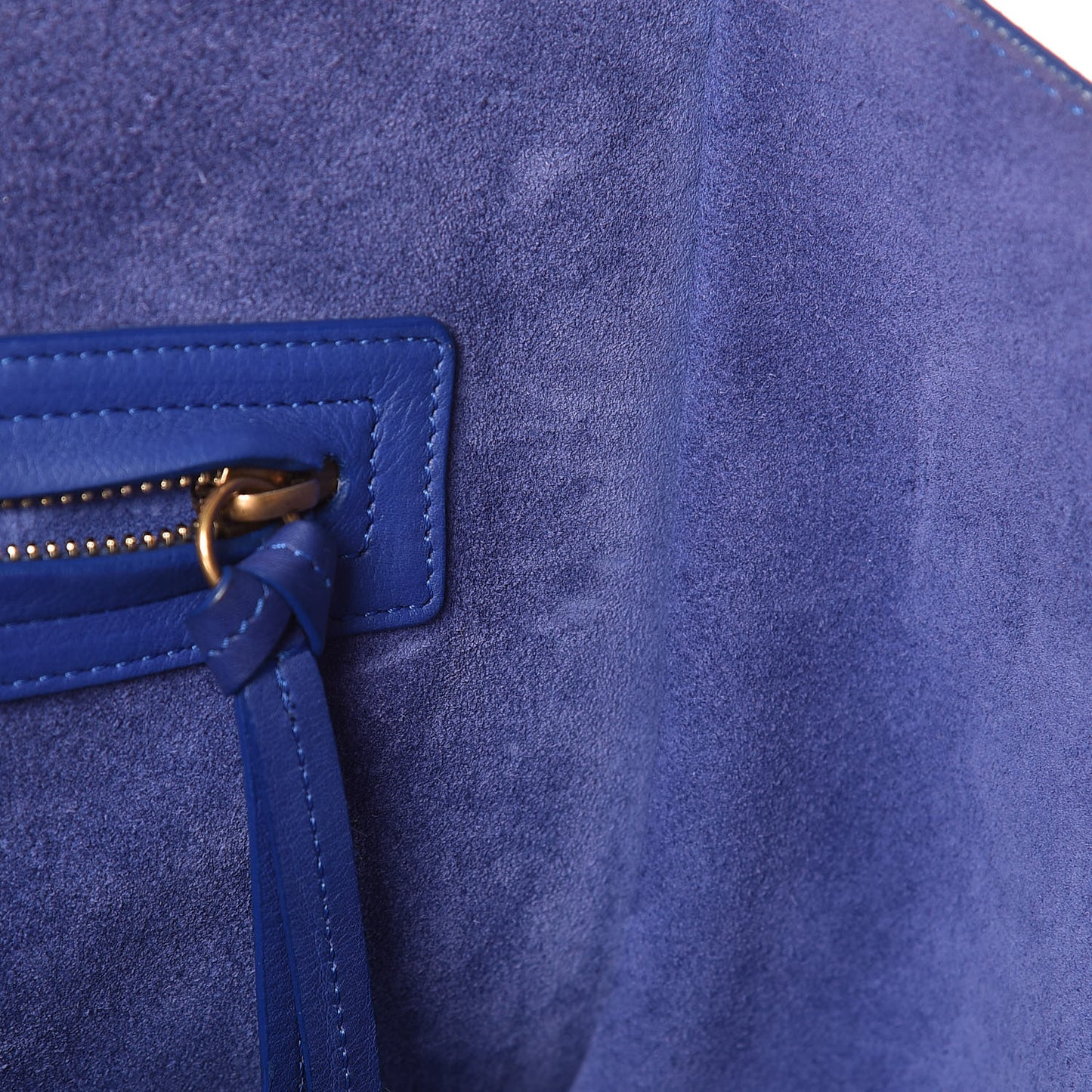 Supple Calfskin Medium Phantom Luggage Indigo