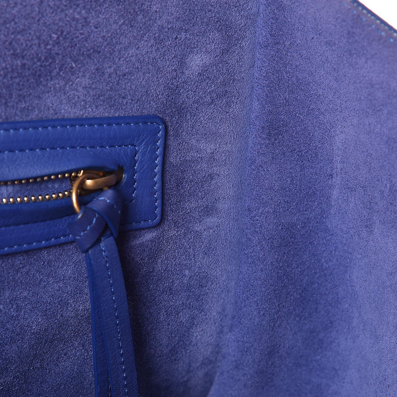 Celine Supple Calfskin Medium Phantom Luggage Indigo 13 of 17